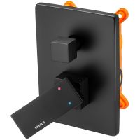 Товар: Смеситель для душа Swedbe Platta 5519B Черный матовый - фото 7 Смеситель для душа Swedbe Platta 5519B Черный матовый — фото 7, Смеситель для душа