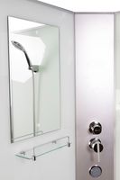 Душевая кабина Niagara Classic NG-33394-14LBKTG (130х90х210) средний поддон(26см),стекло матовое,4 м — фото 6, Душевые кабины