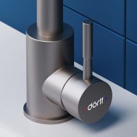 Смеситель для раковины Dorff Logic D3002101SS Нержавеющая сталь — фото 3, Смесители для раковины