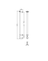 Электрический  полотенцесушитель Margaroli Arcobaleno 616CRB-900 BOX Хром — фото 6, Электрические полотенцесушители