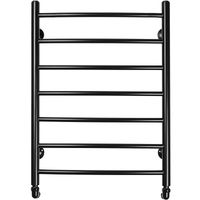 Водяной полотенцесушитель Domoterm Калипсо П7 500x700 Черный матовый — фото 1, Водяные полотенцесушители