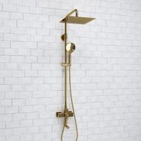 Товар: A171.261.207.PG Душевой комплект со смесителем - фото 1 A171.261.207.PG Душевой комплект со смесителем — фото 1, Душевые стойки