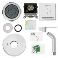 Товар: Душевая система ALMAes Bartin TVZ-0896 Хром - фото 10 Душевая система ALMAes Bartin TVZ-0896 Хром — фото 10, Душевые системы