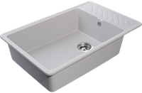 Товар: GRANFEST Мойка QUARZ 51 1-чаша+крыло 760*480мм серый арт.GF-ZL- - фото 2 GRANFEST Мойка QUARZ 51 1-чаша+крыло 760*480мм серый арт.GF-ZL- — фото 2, Кухонные мойки