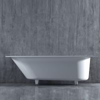 Ванна из искусственного камня Salini Ornella Kit 180х80 102412G Белая глянцевая — фото 12, Ванны из искусственного камня