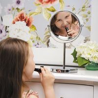 Товар: K-1003 Зеркало двухстороннее, стандартное и с 3-х кратным увеличением - фото 2 K-1003 Зеркало двухстороннее, стандартное и с 3-х кратным увеличением — фото 2, Зеркала в ванную комнату