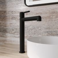 Товар: Смеситель для раковины Iddis Aiger AIGBL01i01 Черный матовый - фото 4 Смеситель для раковины Iddis Aiger AIGBL01i01 Черный матовый — фото 4, Смесители для раковины