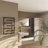 Электрический полотенцесушитель Altasan ЛабиринтПроф 80х50 Черный муар арт-ЛабиринтПроф5кр8050ЧМ — фото 6, Электрические полотенцесушители