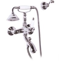 Смеситель для ванны Gattoni Orta 2700/27C0 OLD Хром — фото 1, Смеситель для ванны