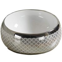 Раковина-чаша CeramaLux 39 5004SP Белая Серая — фото 1, Раковины