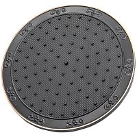 Верхний душ Milacio MC.001.BBR из латуни / круглая форма / черная бронза / потолочный монтаж — фото 1, Верхние души