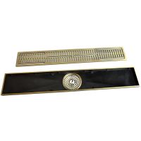 Решетка для душевого трапа Bronze de Luxe 500мм 80521BR Бронза — фото 4, Решетки для лотков и трапов