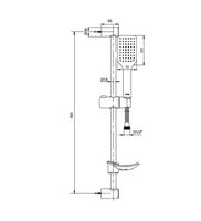 Товар: Душевой гарнитур E.C.A. Tiera 102146029C1EX Черный матовый - фото 2 Душевой гарнитур E.C.A. Tiera 102146029C1EX Черный матовый — фото 2, Душевые гарнитуры