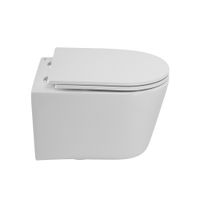 Унитаз подвесной безободковый с сиденьем CEZARES LINER CZR-38083-49-TH-TOR/SC — фото 4, Подвесные унитазы