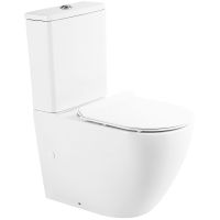 Товар: Унитаз компакт BelBagno Sfera-R BB2141CPR/BB2111SC без бачка с сиденьем Микролифт - фото 1 Унитаз компакт BelBagno Sfera-R BB2141CPR/BB2111SC без бачка с сиденьем Микролифт — фото 1, Напольные унитазы