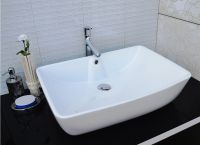 Товар: Раковина-чаша CeramaLux 59 9121 Белая - фото 2 Раковина-чаша CeramaLux 59 9121 Белая — фото 2, Раковины накладные