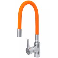 Смеситель для кухни Сантаком StMira 5098-6 Оранжевый Хром — фото 1, Смесители для кухни