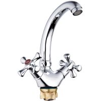 Смеситель для кухни G-Lauf QTZ4-C827 Хром — фото 1, Смесители для кухни