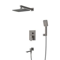 Душевой комплект встраиваемый с изливом CEZARES SLIDER-VDSET-GM — фото 1, Встраиваемые душевые комплекты