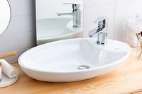 Товар: Раковина-чаша Creavit Minimal 65 MN065-00CB00E-0000 Белая - фото 3 Раковина-чаша Creavit Minimal 65 MN065-00CB00E-0000 Белая — фото 3, Раковины накладные