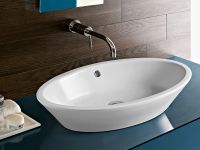 Товар: Раковина-чаша Hatria Happy Hour 70 Y0M901 Белая - фото 3 Раковина-чаша Hatria Happy Hour 70 Y0M901 Белая — фото 3, Раковины