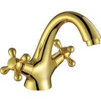 Смеситель для раковины Remer Liberty 13LIBDO Золото — фото 1, Смесители для раковины