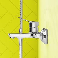 Смеситель для ванны Dorff Norma D1010000 Хром — фото 6, Смеситель для ванны