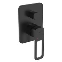 Смеситель для душа Iddis Slide SLIBL00i67 Черный матовый — фото 1, Смеситель для душа