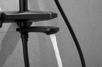 Товар: Душевая система Rose R39H R3996H с термостатом Черная матовая - фото 6 Душевая система Rose R39H R3996H с термостатом Черная матовая — фото 6, Душевые системы