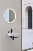 Товар: Раковина GSI Nubes 40 9684111 Белая - фото 2 Раковина GSI Nubes 40 9684111 Белая — фото 2, Раковины