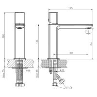 Товар: Смеситель для раковины Haiba HB10577 Хром - фото 2 Смеситель для раковины Haiba HB10577 Хром — фото 2, Смесители для раковины
