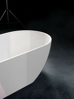 Ванна из искусственного камня Gruppo Treesse Clivia 170x80 V447BL без гидромассажа — фото 3, Ванны