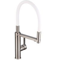 Смеситель для кухни Swedbe Selene Plus 8641 Нержавеющая сталь Белый — фото 5, Смесители для кухни