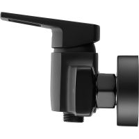 Товар: Смеситель для душа Swedbe Kronos 2020B Черный матовый - фото 2 Смеситель для душа Swedbe Kronos 2020B Черный матовый — фото 2, Смеситель для душа