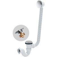 Слив-перелив Radomir 2-19-0-0-9-000 click-clack Хром — фото 1, Сливы-переливы