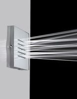 Боковая форсунка Bossini Cubic Flat I00176.073 Черный матовый — фото 3, Душевые форсунки