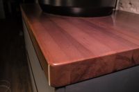 Столешница под раковину Jorno Wood 122 Wood.06.122/DW Темное дерево — фото 5, Столешницы под раковину