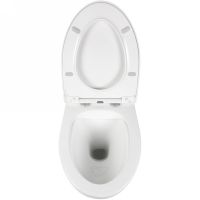 Унитаз Bond F05-10 подвесной Белый с сиденьем Микролифт — фото 10, Подвесные унитазы