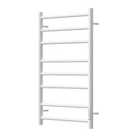 Товар: Полотенцесушитель электрический Point Аврора PN10848W П8 400x800 диммер справа, белый - фото 3 Полотенцесушитель электрический Point Аврора PN10848W П8 400x800 диммер справа, белый — фото 3, Электрические полотенцесушители