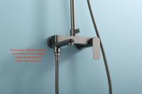 Душевая система Raglo R03.24.09 Графит матовый — фото 10, Душевые стойки