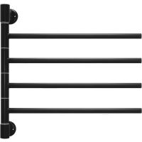 Электрический полотенцесушитель Energy I chrome G4 RAL 9005 EETR00IG400000R905M Черный матовый — фото 1, Электрические полотенцесушители