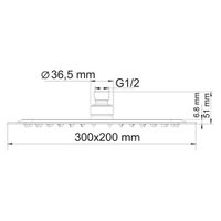 Товар: A069 Верхняя душевая насадка - фото 5 A069 Верхняя душевая насадка — фото 5, Комплектующие для туалета