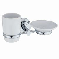 Товар: Аксесс Rhein K-6226CO Держатель стакана и мыльницы, (блистер), КЕРАМИКА, хром, WasserKRAFT - фото 1 Аксесс Rhein K-6226CO Держатель стакана и мыльницы, (блистер), КЕРАМИКА, хром, WasserKRAFT — фото 1, Комплектующие для туалета