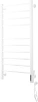 Электрический полотенцесушитель Domoterm Куба DMT Куба П10 500x1000 EK R Белый матовый арт-DMTКубаП10500x1000БЕЛEKR — фото 4, Электрические полотенцесушители