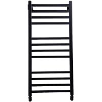 Водяной полотенцесушитель Comfysan Pioli-K W-10 100x40 Черный матовый арт-014407 — фото 3, Водяные полотенцесушители