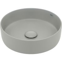 Раковина-чаша AQUAme 36 AQM5012MFG Светло-серая матовая — фото 1, Раковины накладные