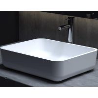 Раковина-чаша Salini Gloria 48 309 1102209M Белая матовая — фото 1, Раковины накладные