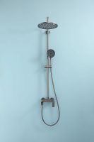 Душевая система Raglo R03.24.09 Графит матовый — фото 4, Душевые стойки