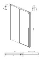 Товар: Душевой уголок Ambassador Intense 120x110 110021101IX-110IX профиль Хром стекло прозрачное - фото 4 Душевой уголок Ambassador Intense 120x110 110021101IX-110IX профиль Хром стекло прозрачное — фото 4, Душевые уголки