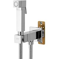 Товар: Гигиенический душ со смесителем Remer Qubica Q64 Хром - фото 3 Гигиенический душ со смесителем Remer Qubica Q64 Хром — фото 3, Гигиенические души